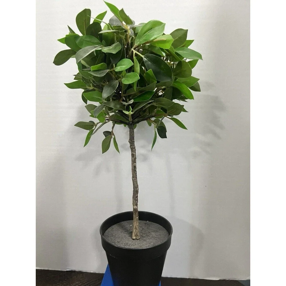 2 IKEA FEJKA Artificial Potted Plant Weeping Fig Stem 17